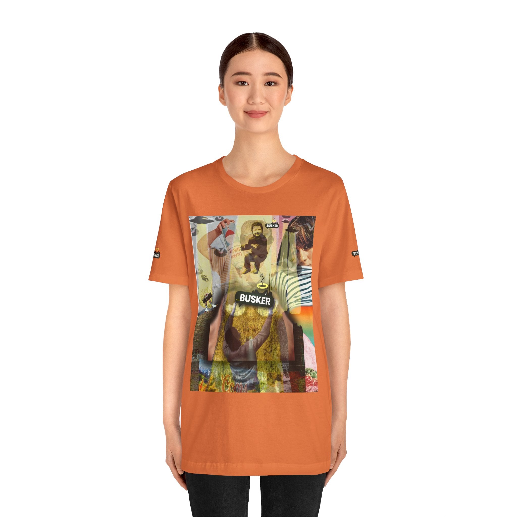 Busker Graphic Tee – Unisex Jersey Short Sleeve T-Shirt for Creative Souls