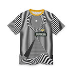 Psychedelic Unisex Cut & Sew Tee, Graphic Tee for Music Lovers, Unique Gift for Festivals, Trendy Streetwear, Perfect for Every Day