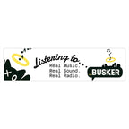 Music-Themed Bumper Stickers, Vinyl Car Decal, Gift for Music Lovers, Cool Car Accessories, Busker Radio Vibes, Fun Vehicle Decor