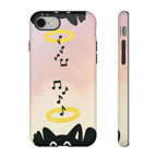 Cute Animal Phone Case, Tough Phone Cover for Pet Lovers, Gifts for Birthdays, Holidays, Music Lovers, Fun Tech Accessories