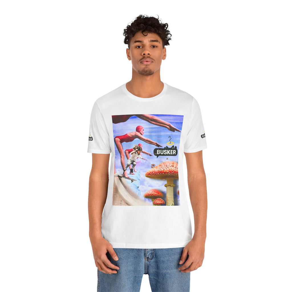 Busker Fun Graphic Tee - Unisex Jersey Short Sleeve