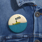 Custom Pin Buttons for Music Lovers, Unique Gift for Buskers, Fun Party Favors, Creative Accessories, Collectible Pins, Handmade Badges