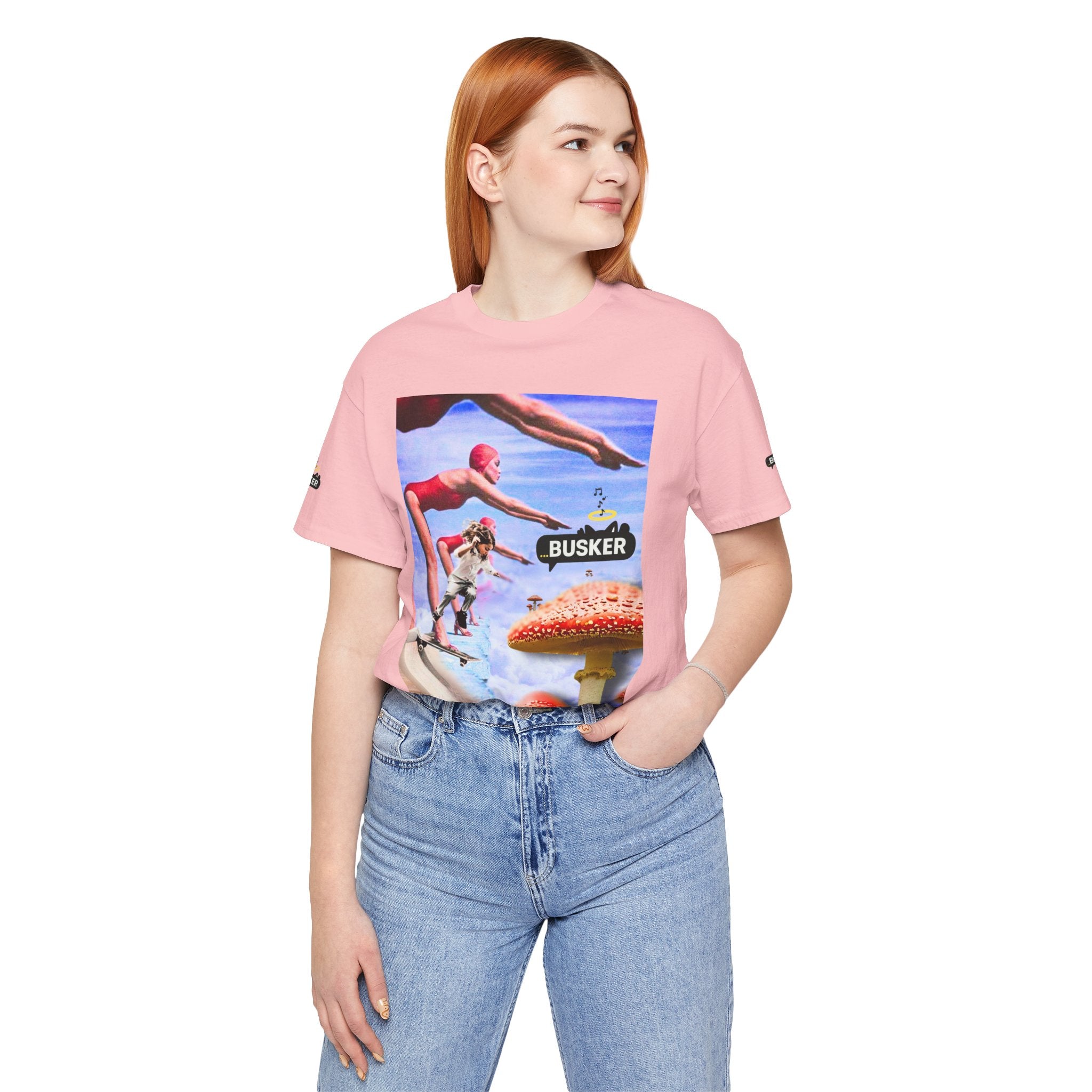 Busker Fun Graphic Tee - Unisex Jersey Short Sleeve
