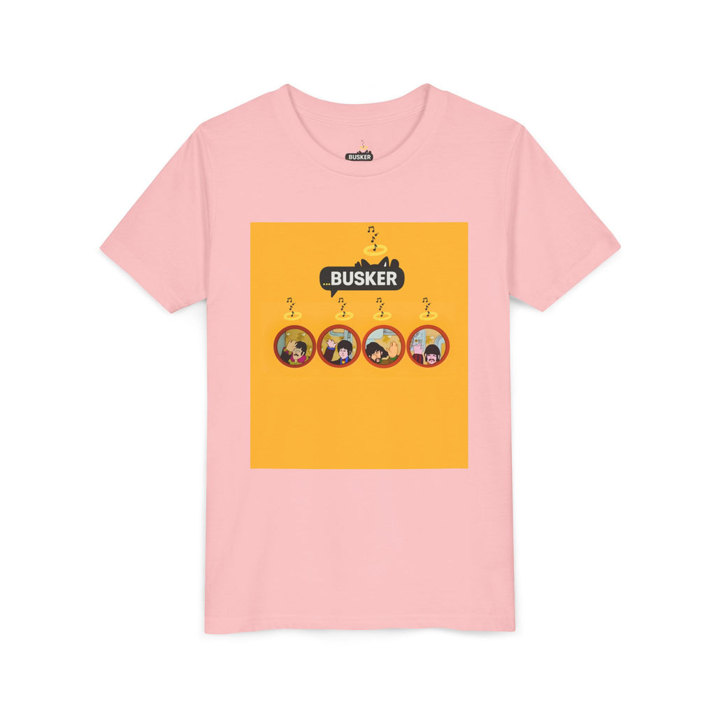 Busker Youth Short Sleeve Tee - Fun Music T-Shirt for Young Performers, Gifts for Young Musicians, Vibrant Summer Apparel, Creative [...]