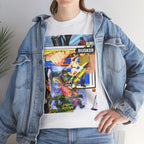 Cool Graphic Unisex Heavy Cotton Tee - 'Busker' Design