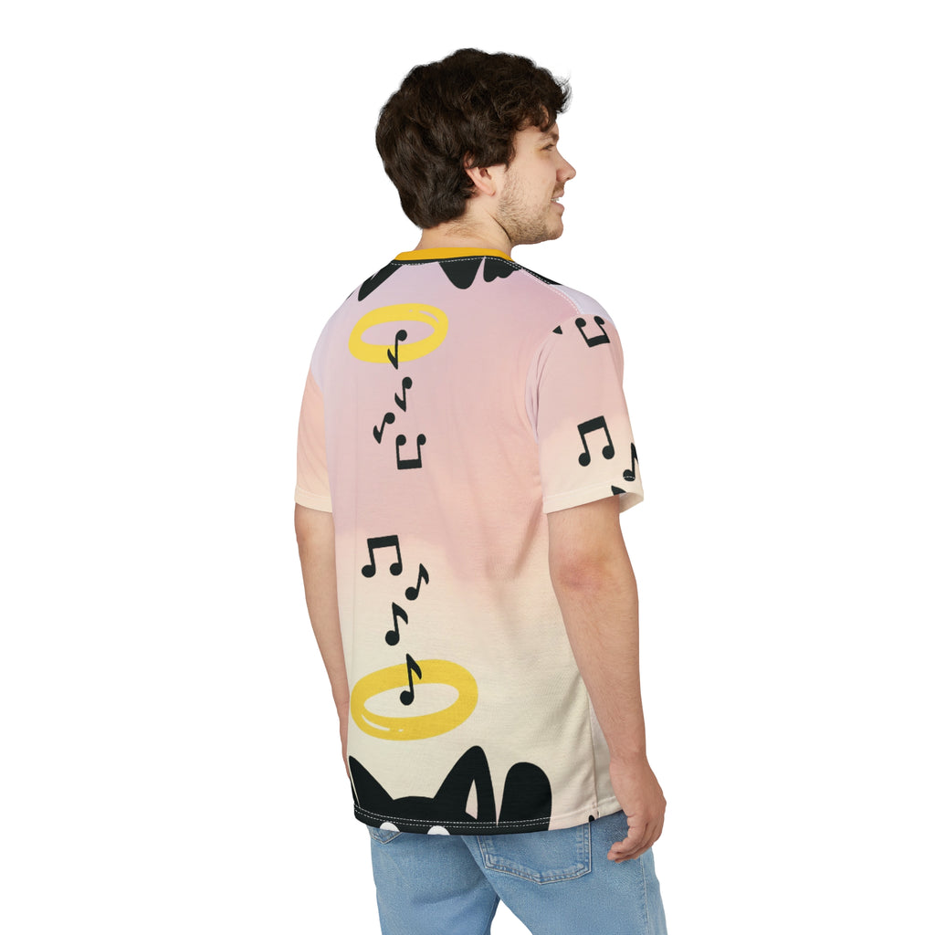 Musical Vibes Unisex Tee, Fun Graphic T-Shirt, Gift for Music Lovers, Trendy Casual Wear, Unique Personalized Tee