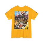 Busker Collage Graphic Tee — Vintage Music Poster Streetwear