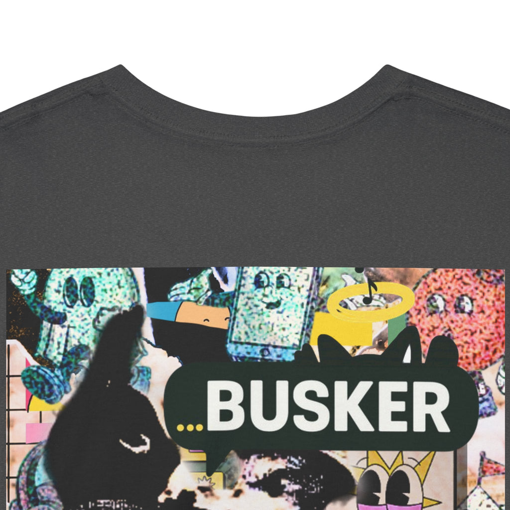 Grunge Art Busker Unisex Heavy Cotton Tee