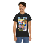 Cool Graphic Unisex Heavy Cotton Tee - 'Busker' Design