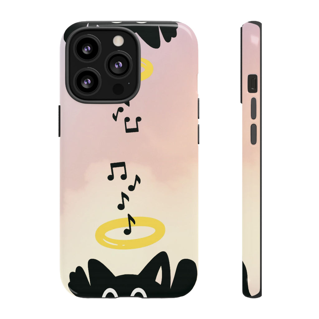 Cute Animal Phone Case, Tough Phone Cover for Pet Lovers, Gifts for Birthdays, Holidays, Music Lovers, Fun Tech Accessories