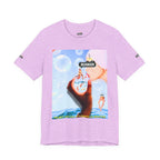 Busker Vibe Unisex Jersey Tee – Colorful Artistic Design for Summer Fun