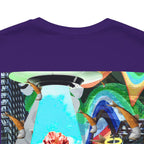 Street Art Busker Tee - Unisex Graphic Short Sleeve Shirt