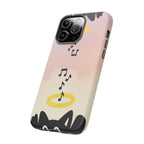 Cute Animal Phone Case, Tough Phone Cover for Pet Lovers, Gifts for Birthdays, Holidays, Music Lovers, Fun Tech Accessories