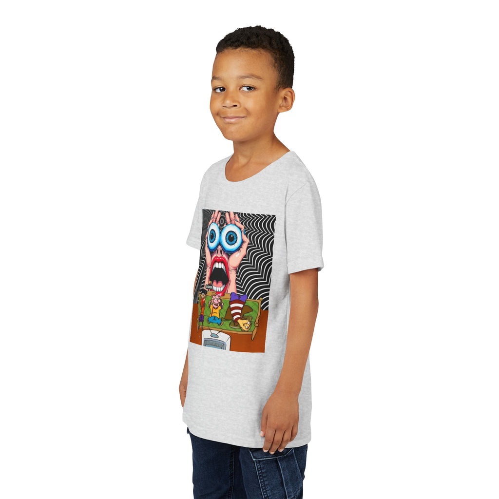 Graphic Youth Tee - Colorful Fun Shirt for Kids, Party T-Shirt, Gift for Youngsters, Trendy Youth Apparel, Art-Inspired Clothing