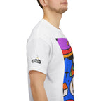Colorful Graphic Unisex Tee, Artsy Shirt for Creative Souls, Perfect for Festivals, Unique Gift for Art Lovers, Summer Vibes, Casual Wear
