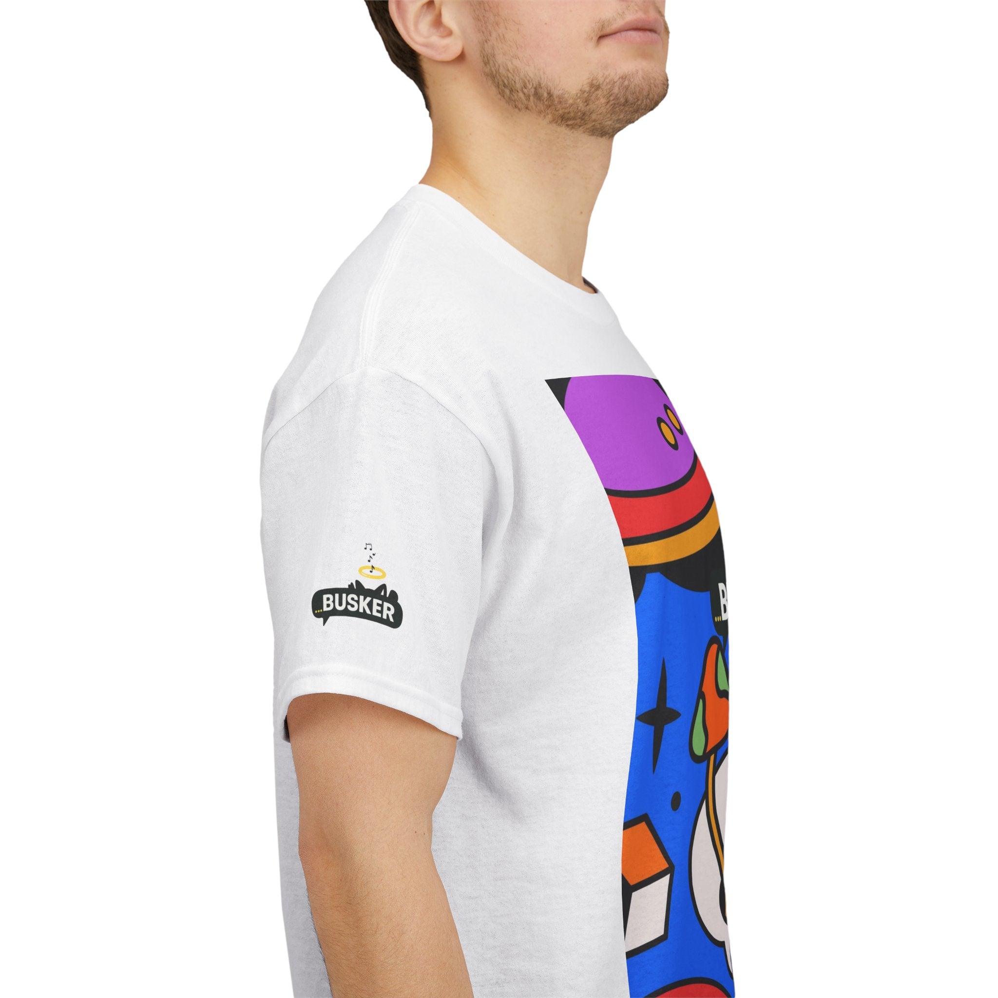 Colorful Graphic Unisex Tee, Artsy Shirt for Creative Souls, Perfect for Festivals, Unique Gift for Art Lovers, Summer Vibes, Casual Wear