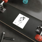 Whimsical Busker Die-Cut Stickers - Fun Decor for Laptops, Water Bottles, Journals, Gifts, or Party Favors