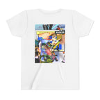 Colorful Youth Short Sleeve Tee - "Busker" Graphic Art Top