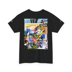 Cool Graphic Unisex Heavy Cotton Tee - 'Busker' Design