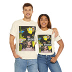 Artistic Unisex Heavy Cotton Tee - 'BUSKER' Graphic Design