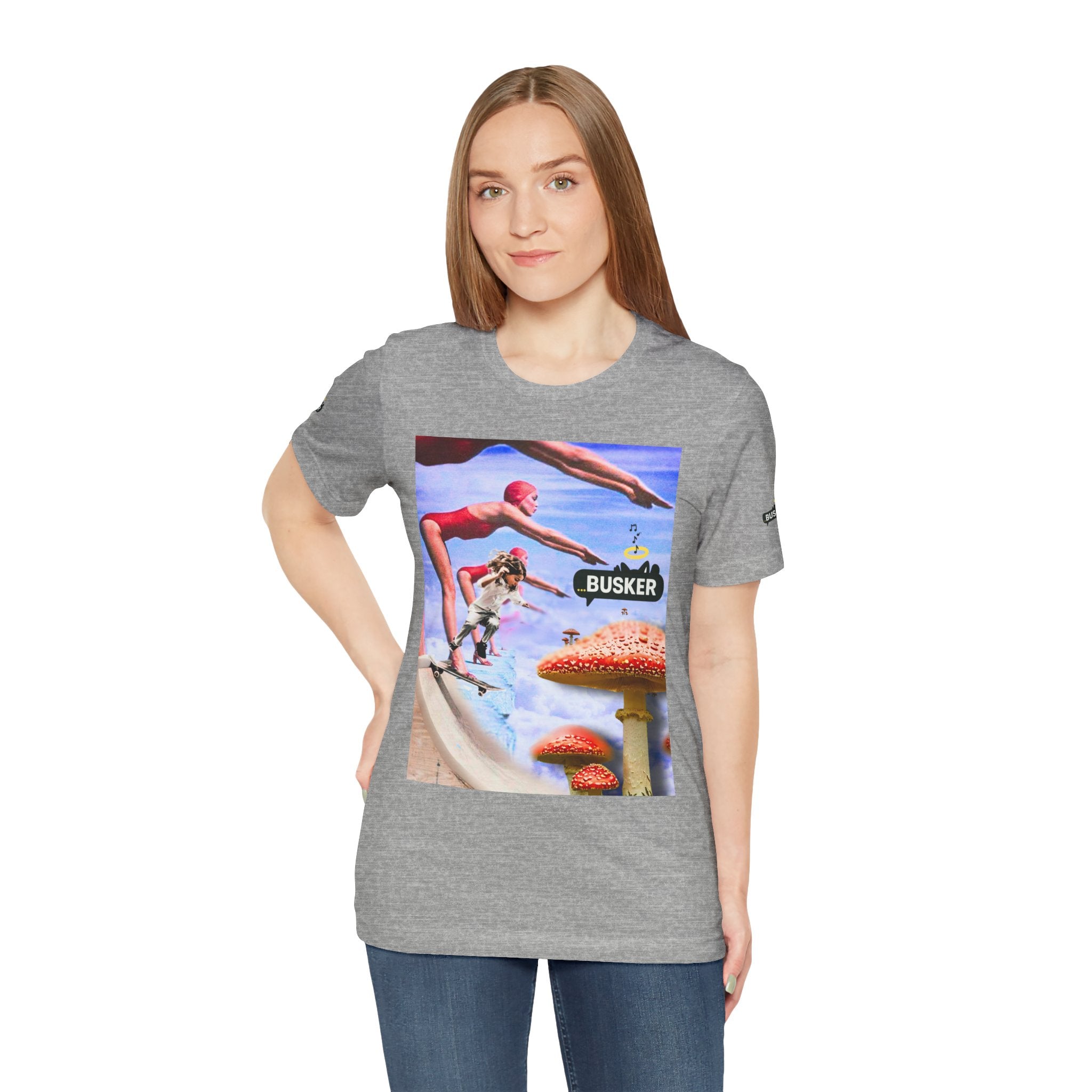 Busker Fun Graphic Tee - Unisex Jersey Short Sleeve