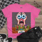 Whimsical Graphic Tee for Creative Souls, Playful Shirt, Art Lover Gift, Unique Cotton T-Shirt, Funny Fashion
