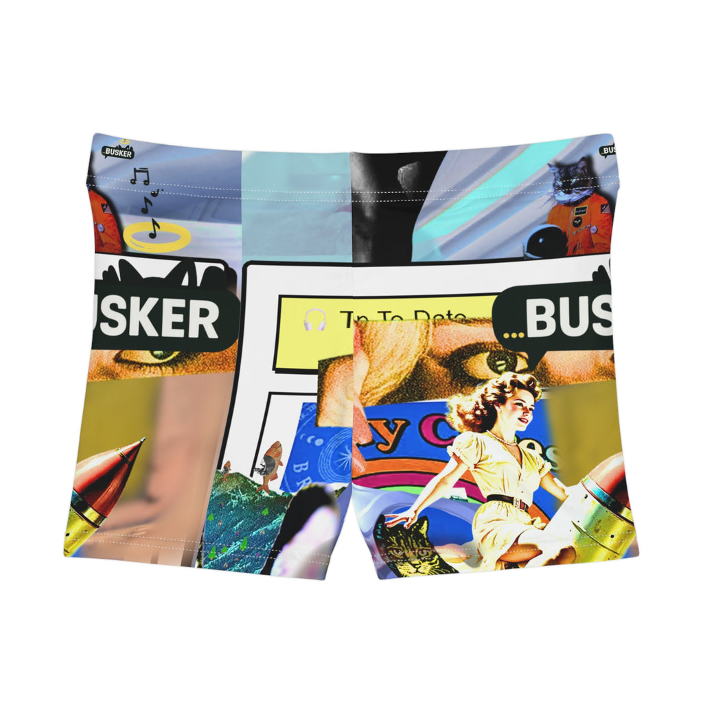 Vibrant Women's AOP Shorts - Fun & Colorful Summer Wear