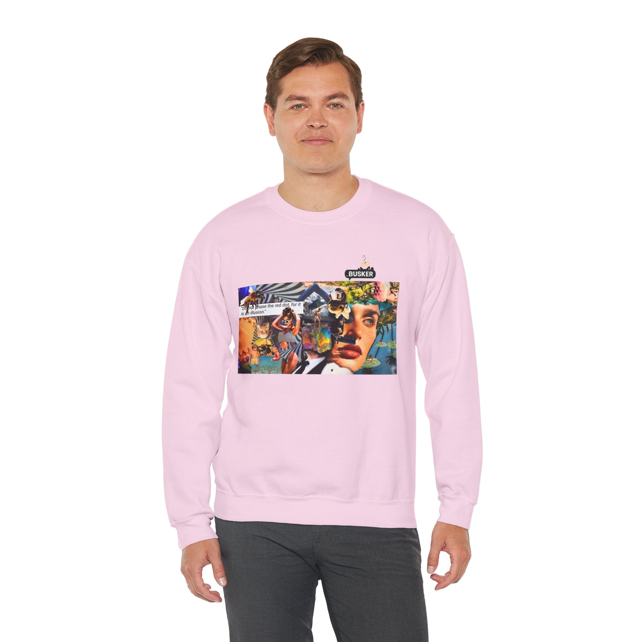 Vibrant Art Crewneck Sweatshirt for Creative Souls