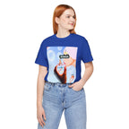 Busker Vibe Unisex Jersey Tee – Colorful Artistic Design for Summer Fun