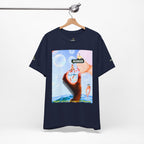 Busker Vibe Unisex Jersey Tee – Colorful Artistic Design for Summer Fun