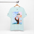 Busker Vibe Unisex Jersey Tee – Colorful Artistic Design for Summer Fun