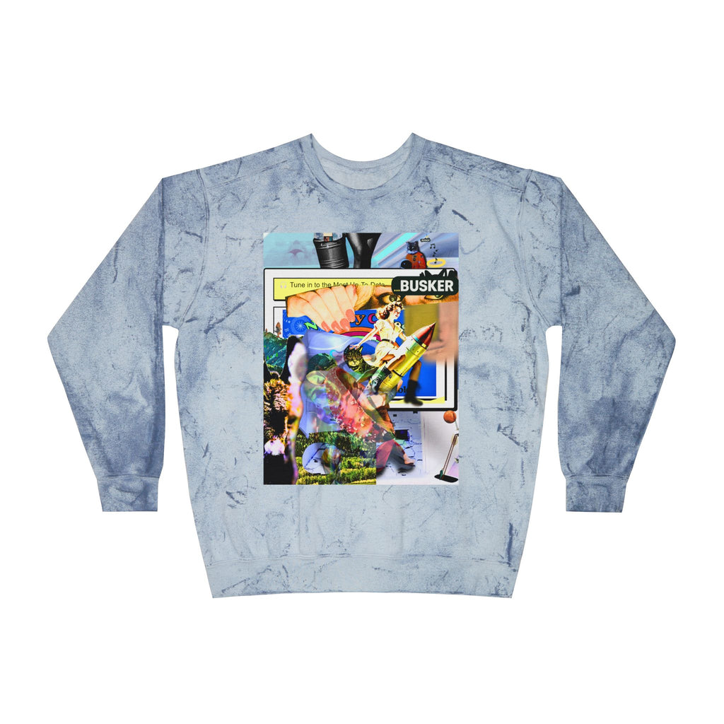 Color Blast Crewneck Sweatshirt for Creative Souls