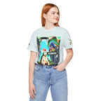 Street Art Busker Tee - Unisex Graphic Short Sleeve Shirt