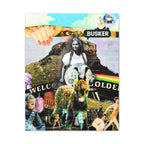 Artistic Stretched Canvas Print - 'Welcome to Golden' Collage
