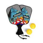 Pickleball Paddle Set, Fun Pickleball Gear for Kids and Adults, Vibrant Sports Equipment for Family Games, Ideal for Gifts and Events