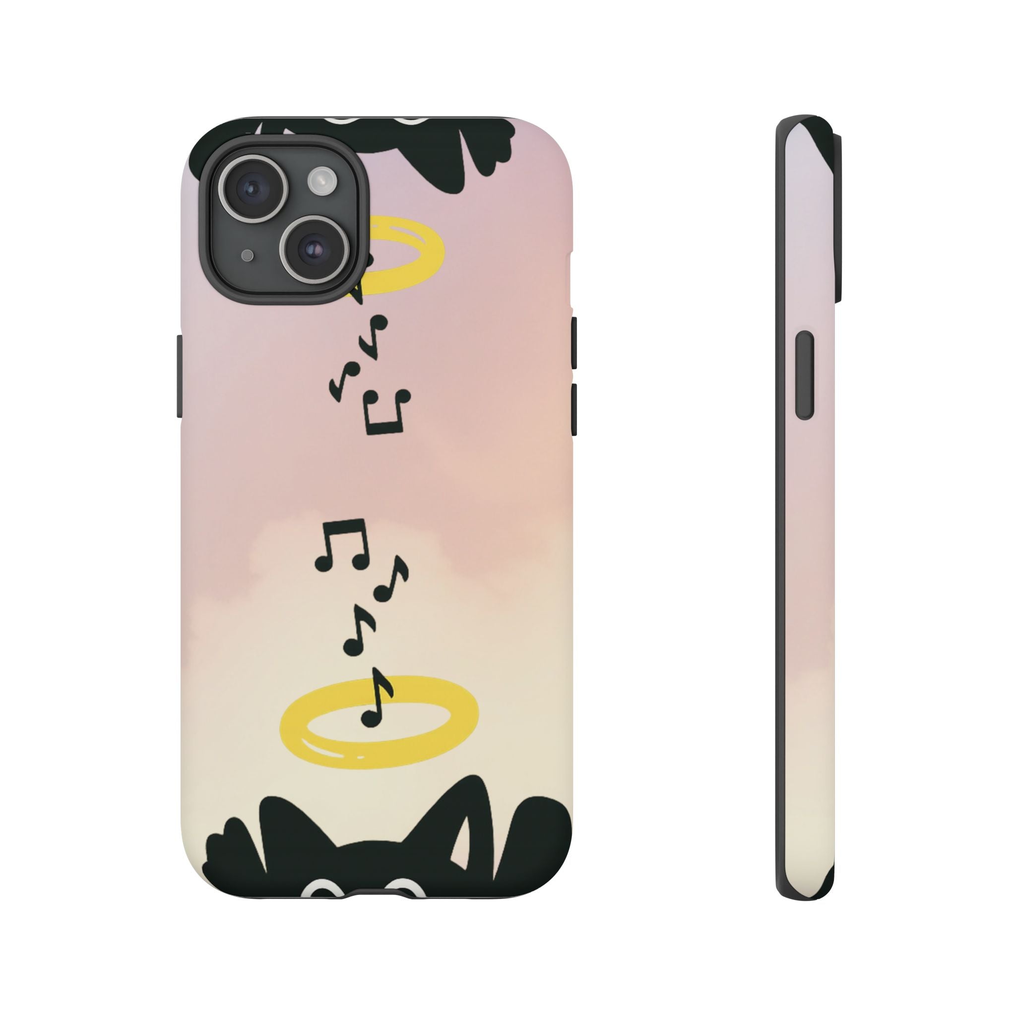 Cute Animal Phone Case, Tough Phone Cover for Pet Lovers, Gifts for Birthdays, Holidays, Music Lovers, Fun Tech Accessories