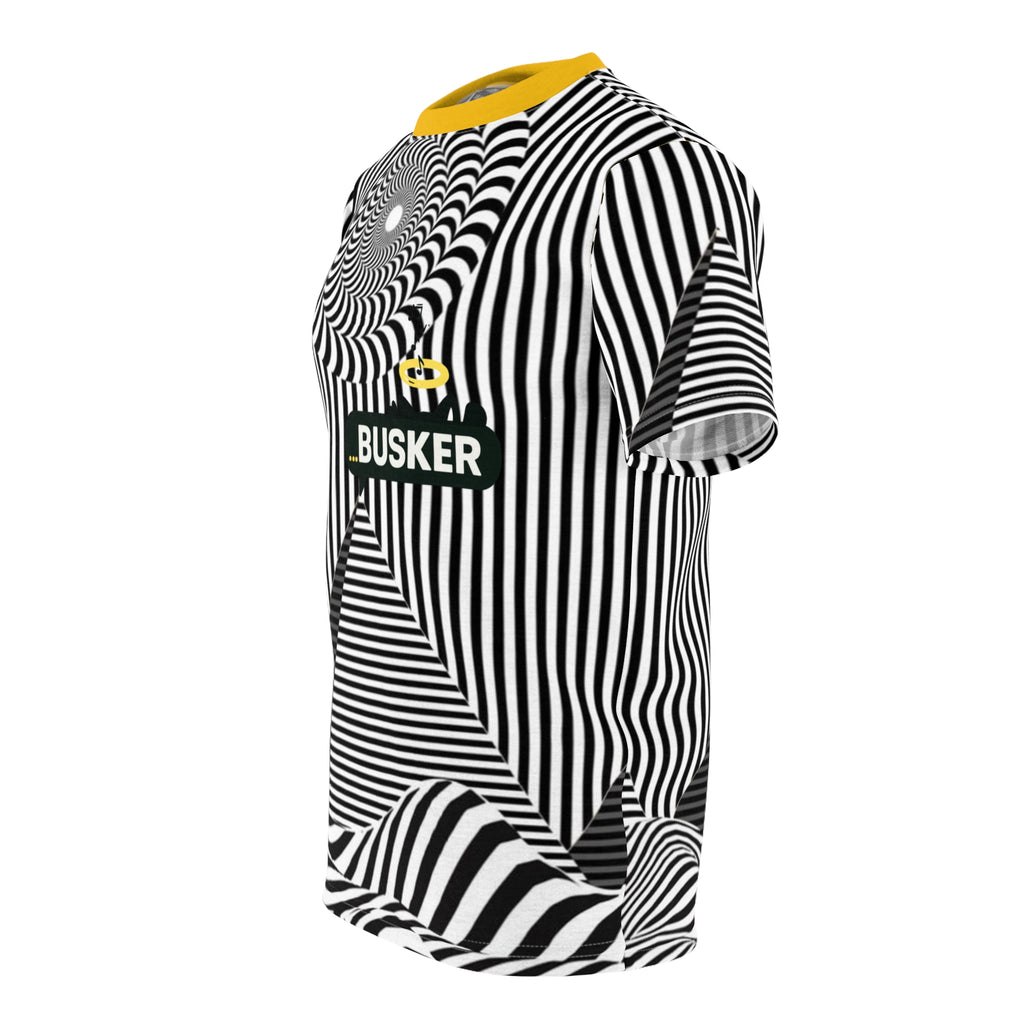 Psychedelic Unisex Cut & Sew Tee, Graphic Tee for Music Lovers, Unique Gift for Festivals, Trendy Streetwear, Perfect for Every Day