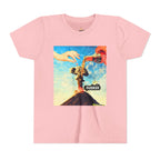 Busker Youth Short Sleeve Tee, Fun Summer Tee, Music Lover Gift, Kids Graphic T-Shirt, Festival Outfit, Creative Gift Idea