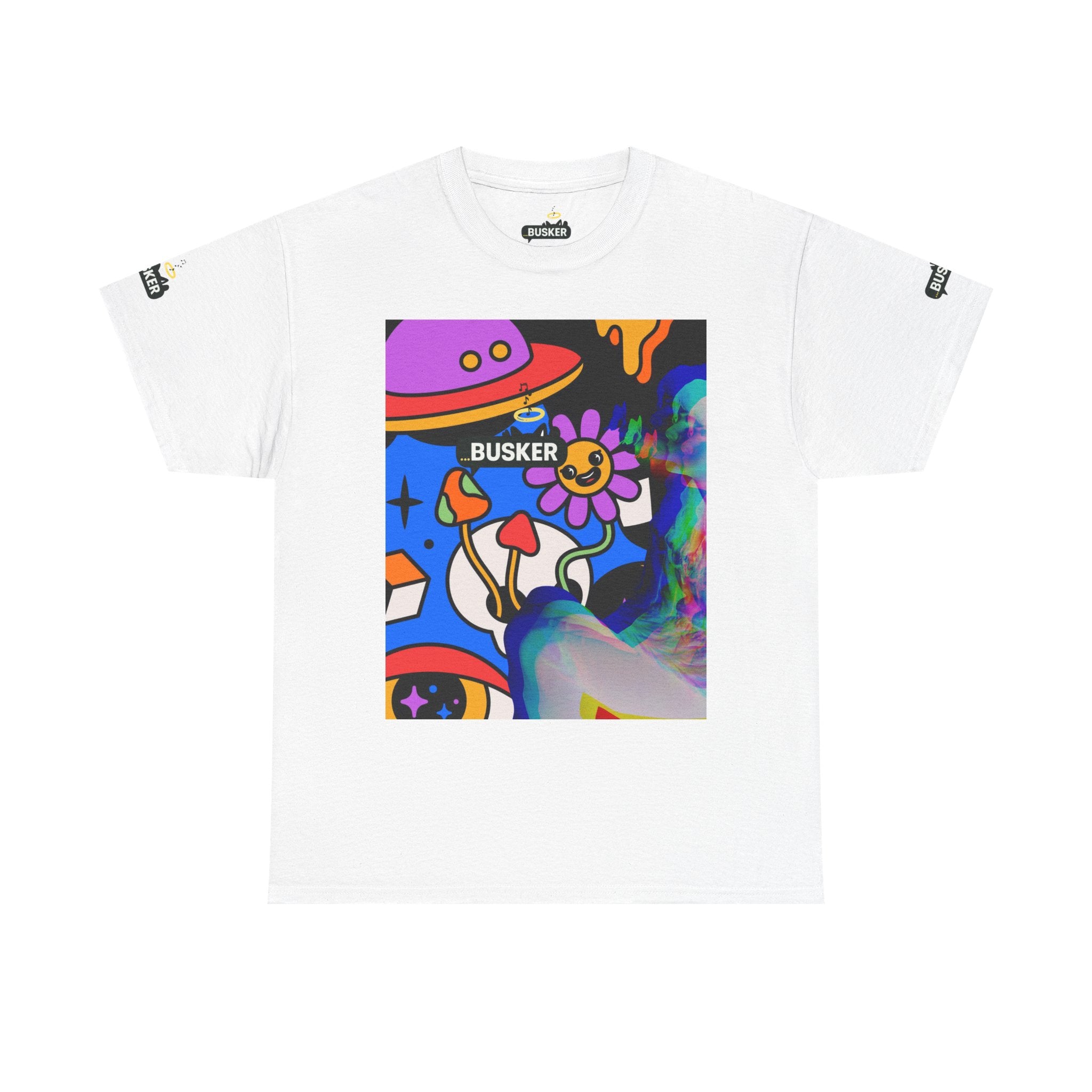 Colorful Graphic Unisex Tee, Artsy Shirt for Creative Souls, Perfect for Festivals, Unique Gift for Art Lovers, Summer Vibes, Casual Wear