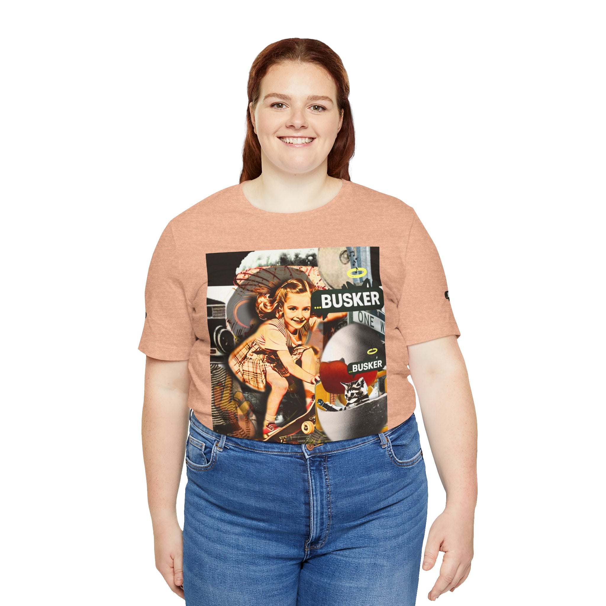 Vintage Skateboarding Graphic Tee - Streetwear for Creative Souls