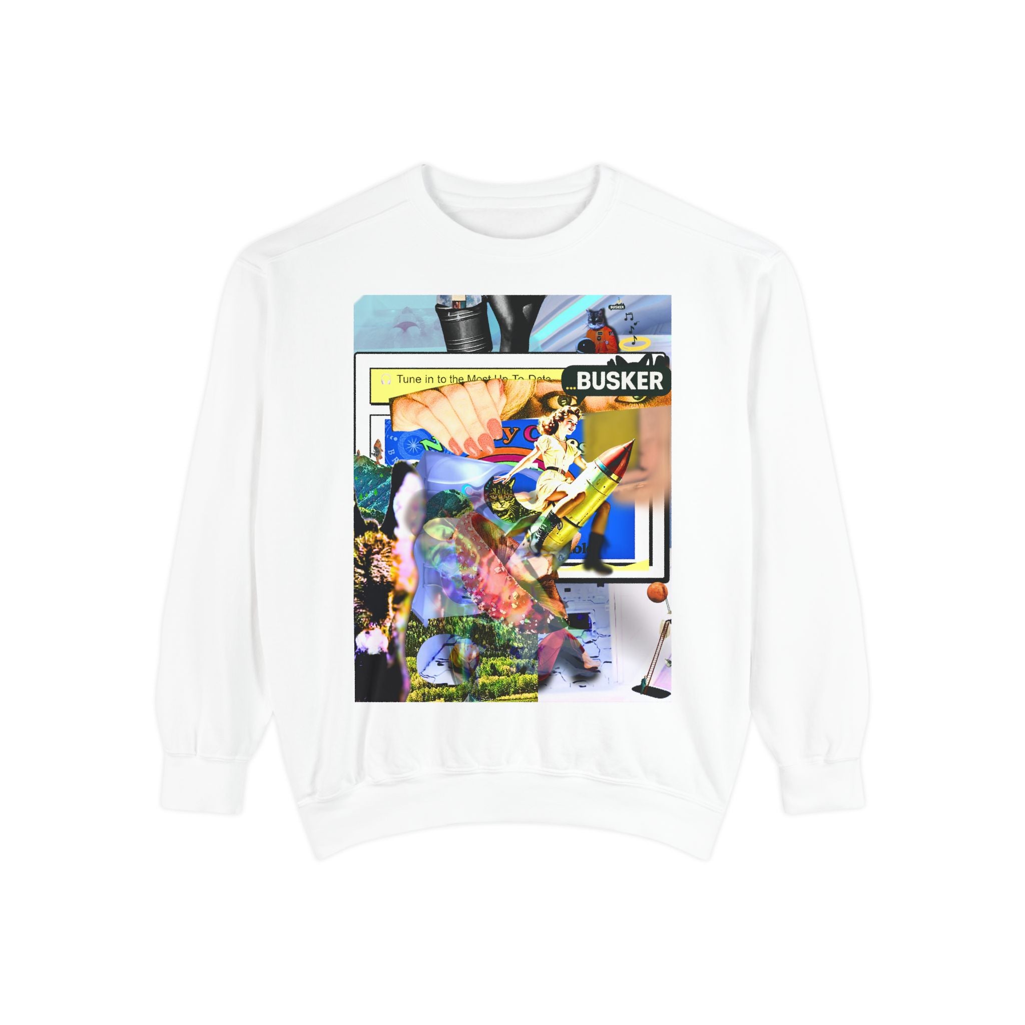 Unisex Garment-Dyed Sweatshirt