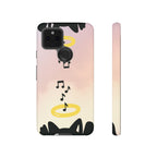 Cute Animal Phone Case, Tough Phone Cover for Pet Lovers, Gifts for Birthdays, Holidays, Music Lovers, Fun Tech Accessories