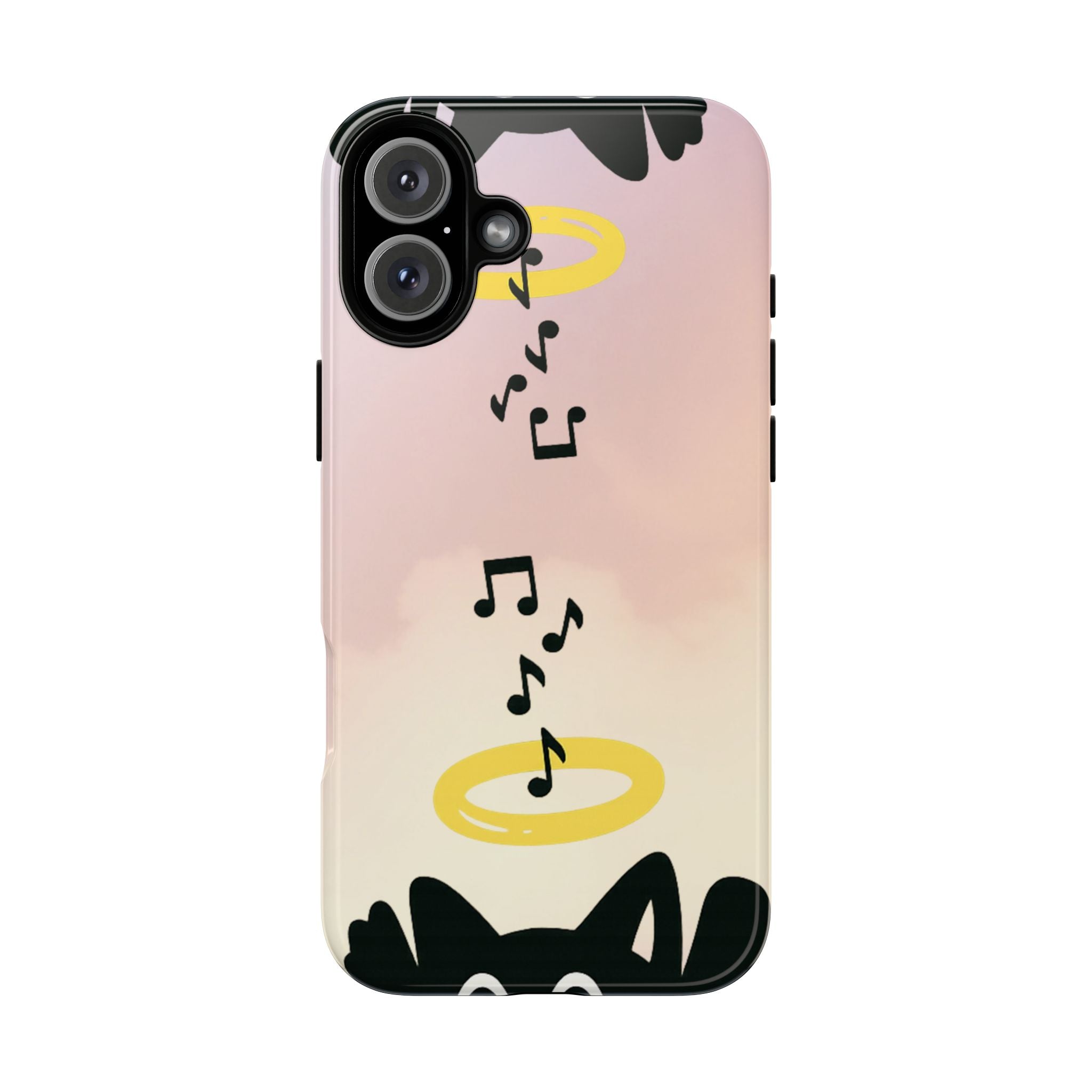 Cute Animal Phone Case, Tough Phone Cover for Pet Lovers, Gifts for Birthdays, Holidays, Music Lovers, Fun Tech Accessories