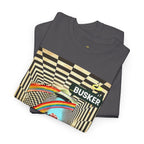 Retro Busker Graphic Tee - Unisex Heavy Cotton