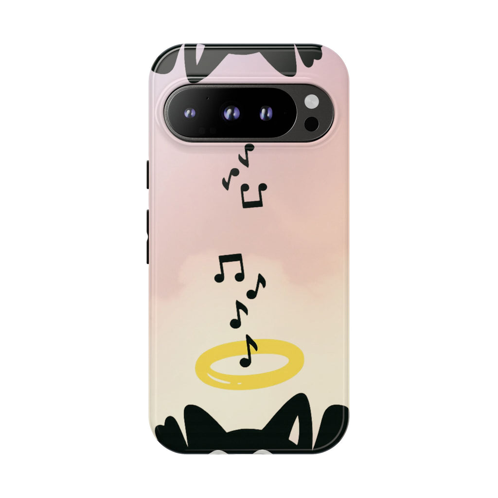 Cute Animal Phone Case, Tough Phone Cover for Pet Lovers, Gifts for Birthdays, Holidays, Music Lovers, Fun Tech Accessories