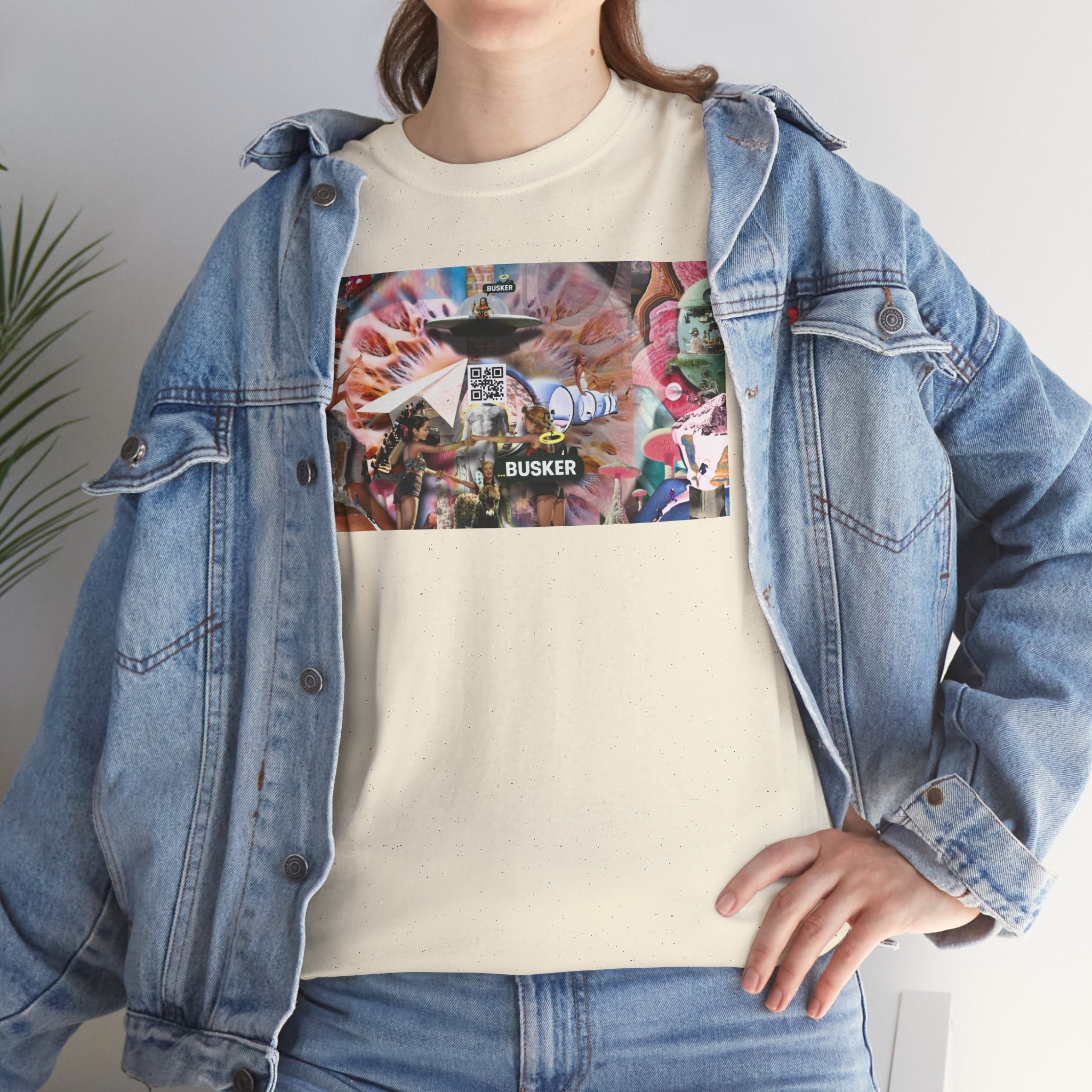Vibrant Artistry Unisex Heavy Cotton Tee - Perfect for Creative Souls