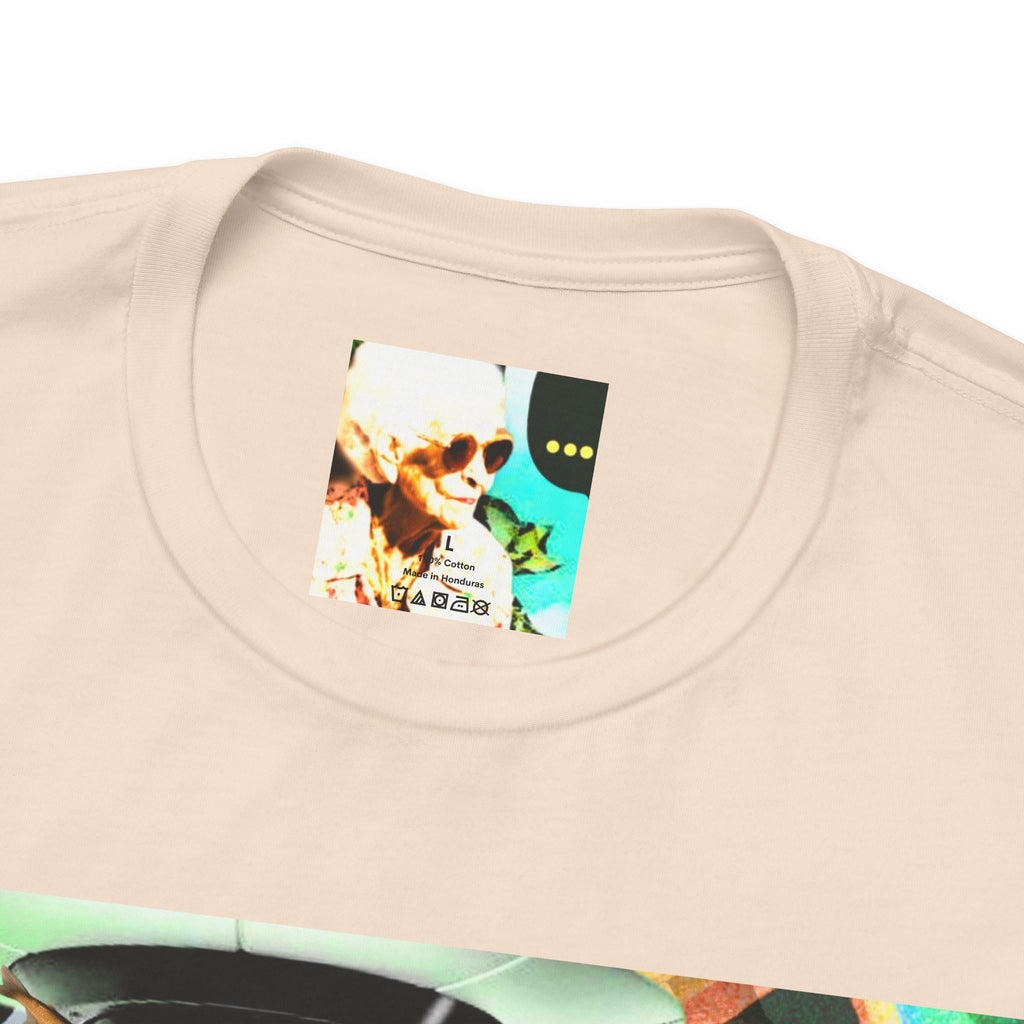 Street Art Busker Tee - Unisex Graphic Short Sleeve Shirt