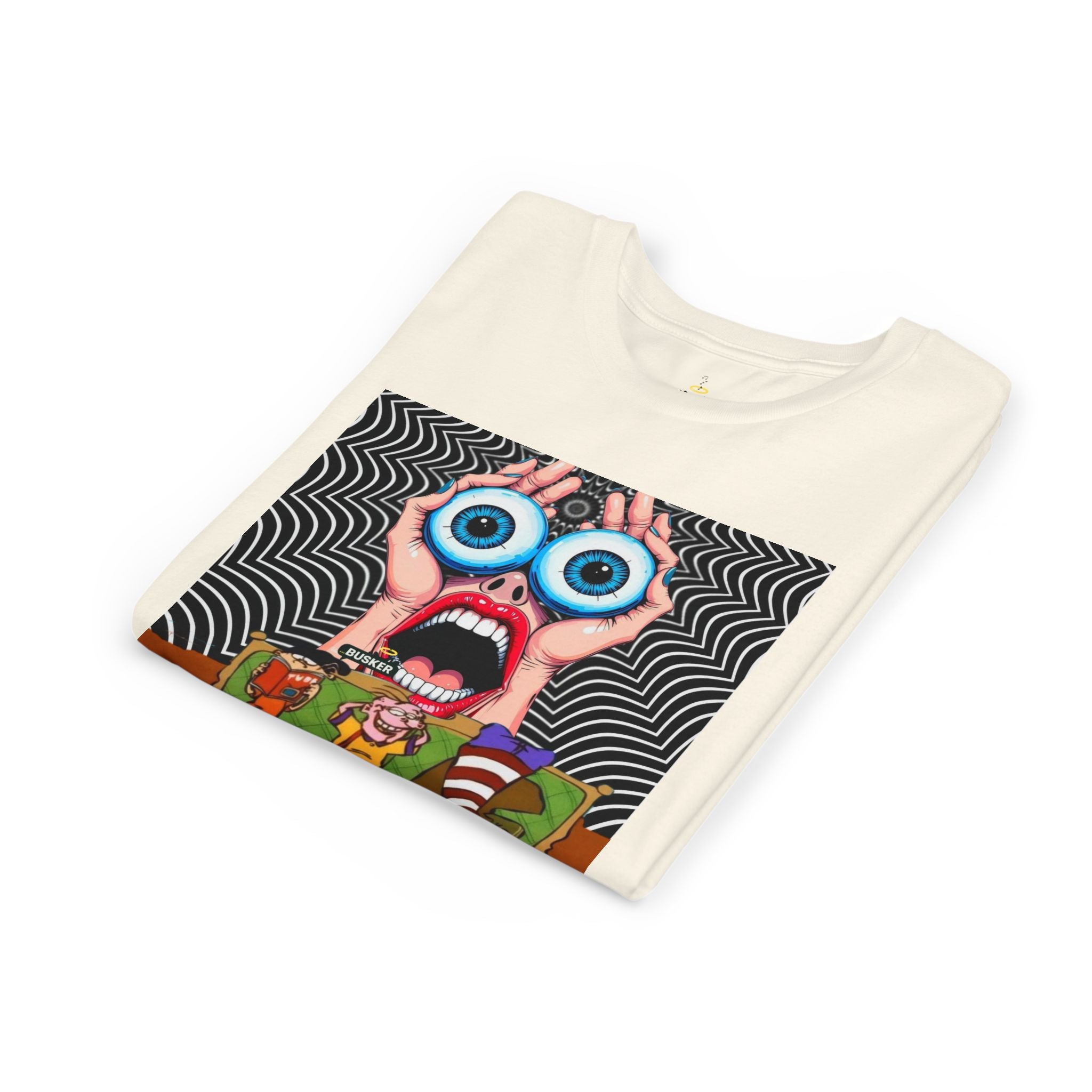 Youth Graphic Tee, Fun and Quirky Design for Creative Kids, Perfect for Birthdays, Everyday Wear, or Art Lovers