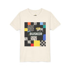 Colorful Youth Short Sleeve Tee - Perfect for Young Creators, Festivals, Birthdays, Casual Wear, Busker Themed Shirt