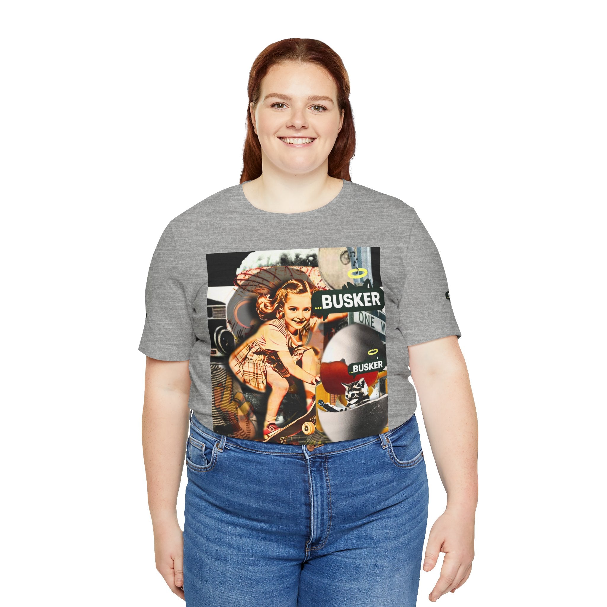 Vintage Skateboarding Graphic Tee - Streetwear for Creative Souls